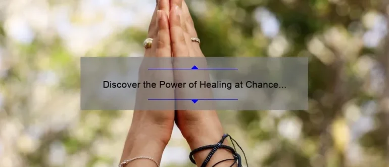 Discover the Power of Healing at Chance Chiropractic Center