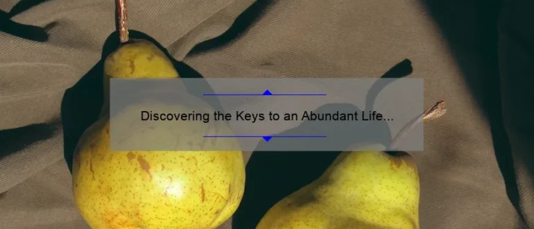 Discovering the Keys to an Abundant Life through Chiropractic Care at Abundant Life Chiropractic Chanhassen
