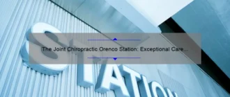 The Joint Chiropractic Orenco Station: Exceptional Care for Optimal Well-being
