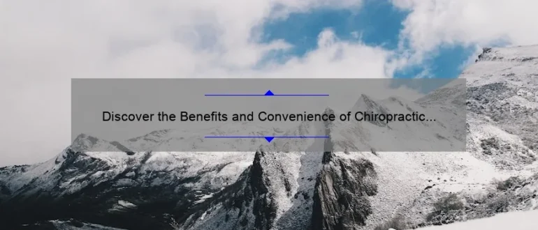 Discover the Benefits and Convenience of Chiropractic Cupping Near You