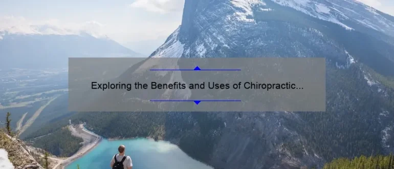 Exploring the Benefits and Uses of Chiropractic Thermal Imaging: A Revolution in Diagnosis and Treatment