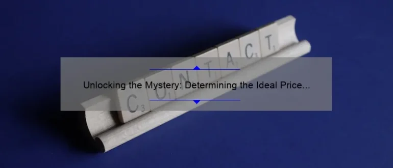 Unlocking the Mystery: Determining the Ideal Price for Your Chiropractic Visit